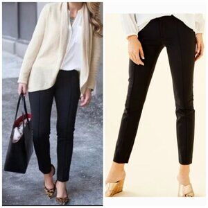 NWOT Lilly Pulitzer Chantal Stretch Dinner Casual Office Pants Onyx Size 0